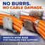 100 Ganchos en J Acero Galvanizado G60 1/5-16pulg