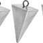Plomo pesca triangular 1-32 oz agua salada surf río