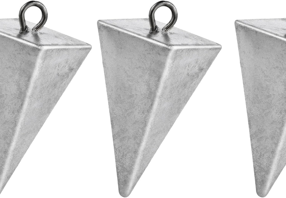 Plomo pesca triangular 1-32 oz agua salada surf río