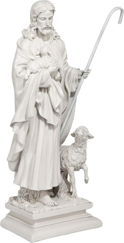Estatua Jesús Buen Pastor Jardín Grande