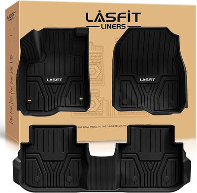 Alfombrillas Honda CR-V antiderrap TPE 1ª y 2ª fila negro