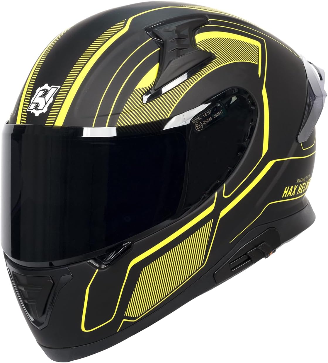 Casco moto cara completa doble ala pinlock aprobado DOT