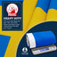 Bandera Suecia 3x5ft 3 capas resistente arrugas