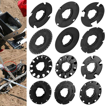 Set 12 platos semillas Earth-Way para jardín