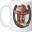 Taza Cerámica Vida del Vaquero con Sombrero y Calzado