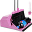 Set escoba recogedor 51pulg asa para pelo y suelo
