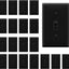 Interruptor luz palanca pared 15A 120-277VAC UL