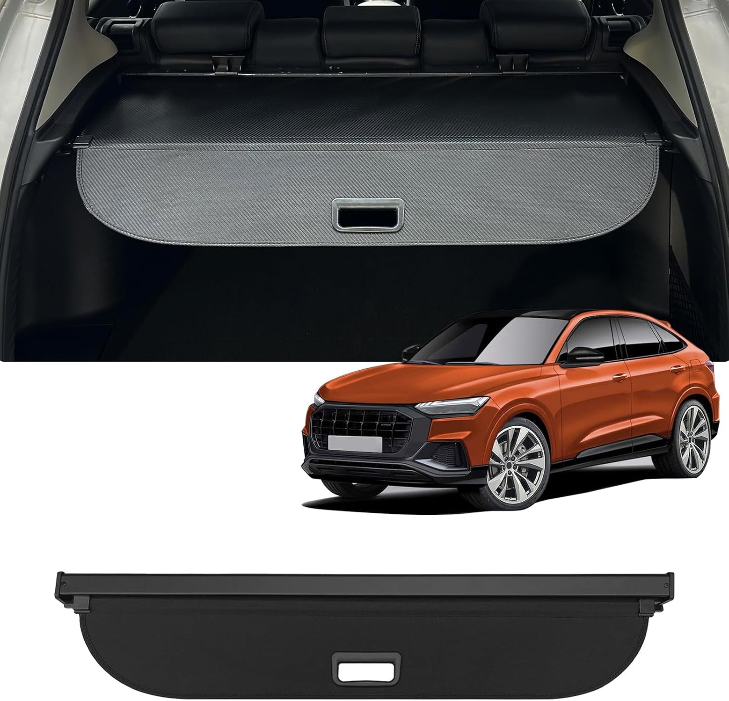 Cubierta carga retráctil Audi Q5 18-24 anti-espionaje