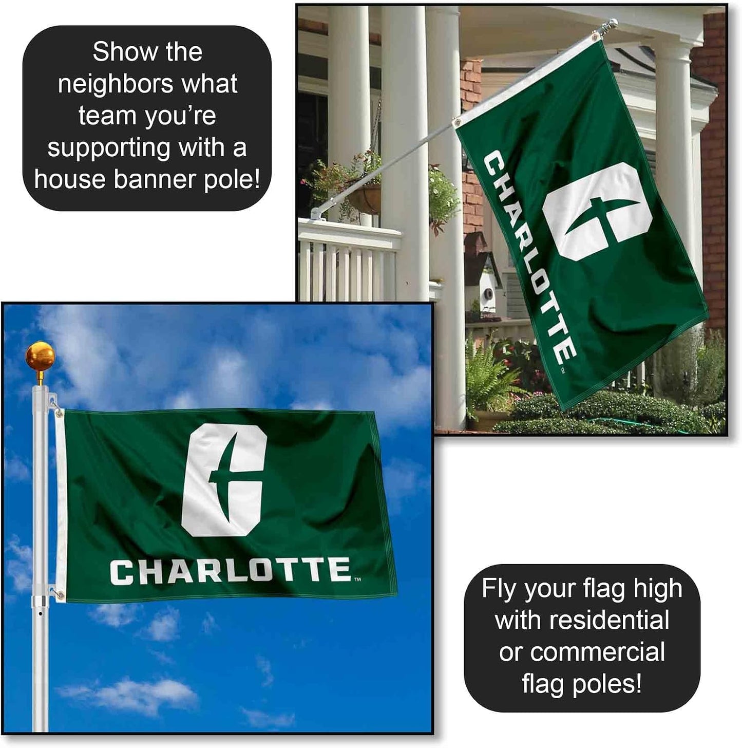 Bandera 49ers Co. Charlotte All In C