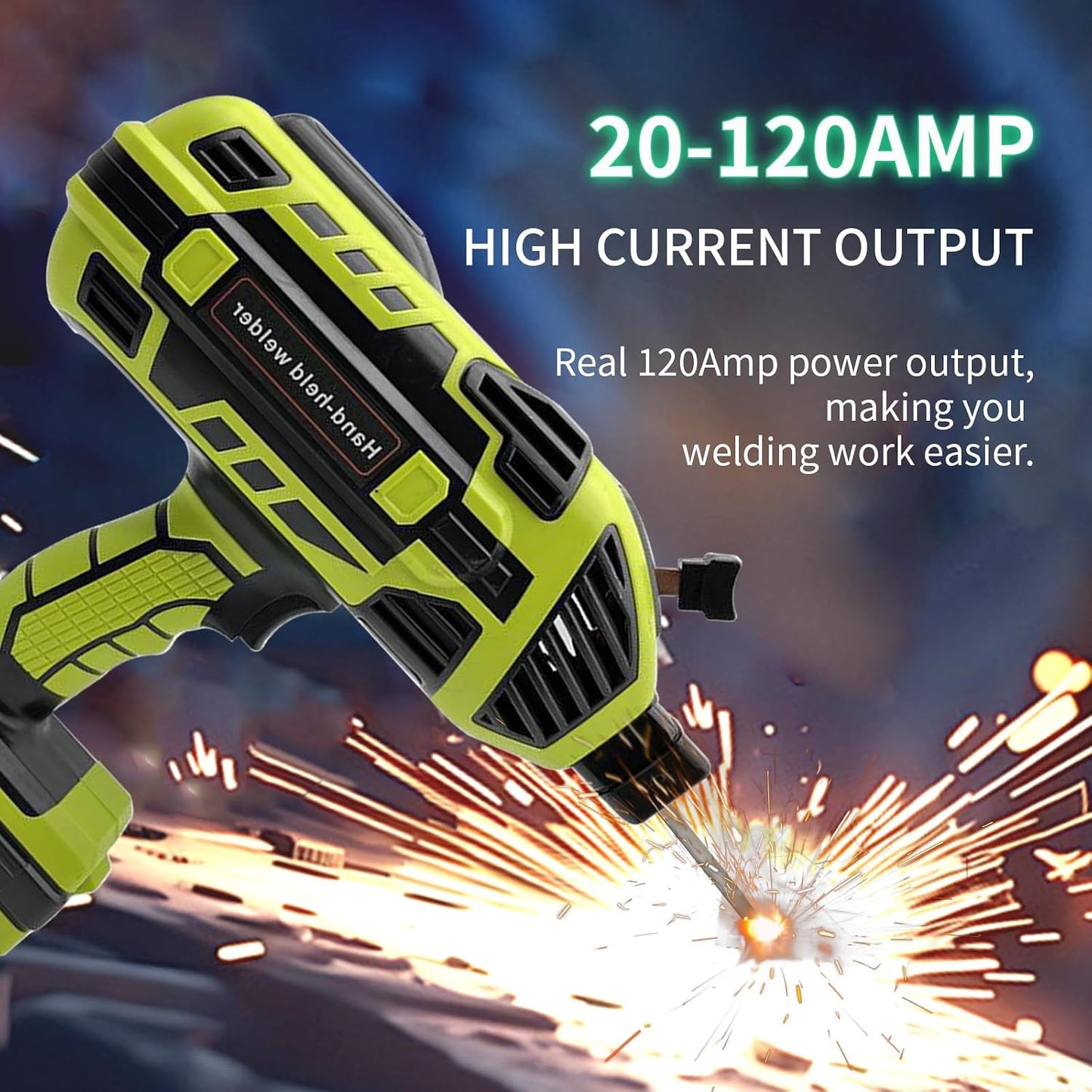 Máquina soldadura portátil IGBT 110v 6 ajustes corriente