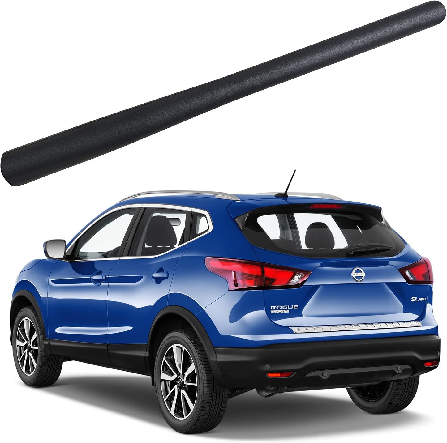 Antena goma 7" Nissan Rogue 17-22 repuesto