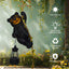 Figura oso solar con luces para decorar patio exterior hogar