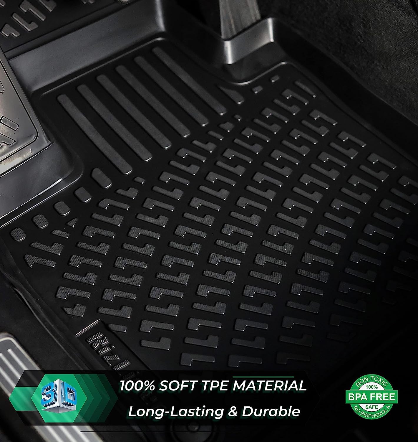 Alfombrillas 3D Ford Explorer 15-19 impermeables