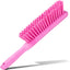 Cepillo suave para mostrador 8pulg polvo mango 5pulg rosa