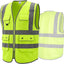 Chaleco seguridad alta visibilidad clase 2 XXL amarillo