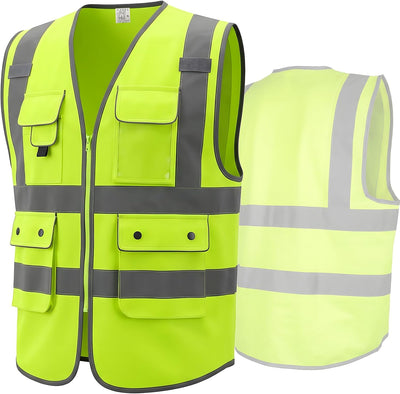 Chaleco seguridad alta visibilidad clase 2 XXL amarillo