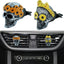 Ambientador coche calavera girasol margarita 2uds