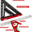 Set Escuadra Viga 7pulg y 12pulg Aluminio CNC