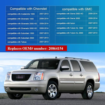 Set funda reposabrazos consola central Chevy GMC 07-13