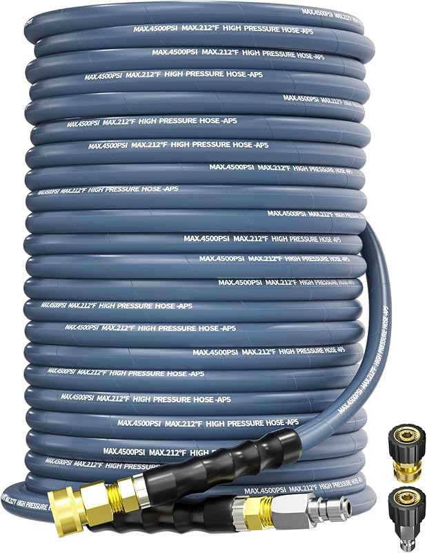 Manguera lavadora presión 38m 3/8" agua fría caliente