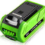 Batería litio 40V 6000mAh comp Greenworks