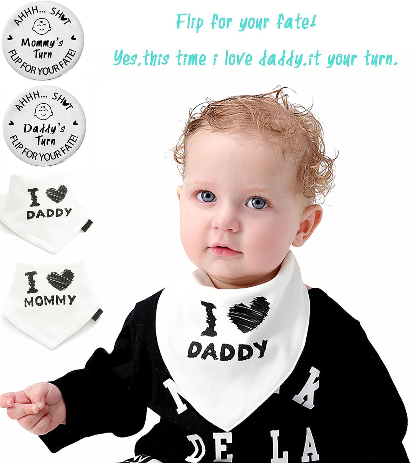 Tazas para parejas i love mommy daddy regalo embarazo