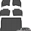 Alfombrillas carga TPE Nissan Leaf 2018-25 2 filas negro