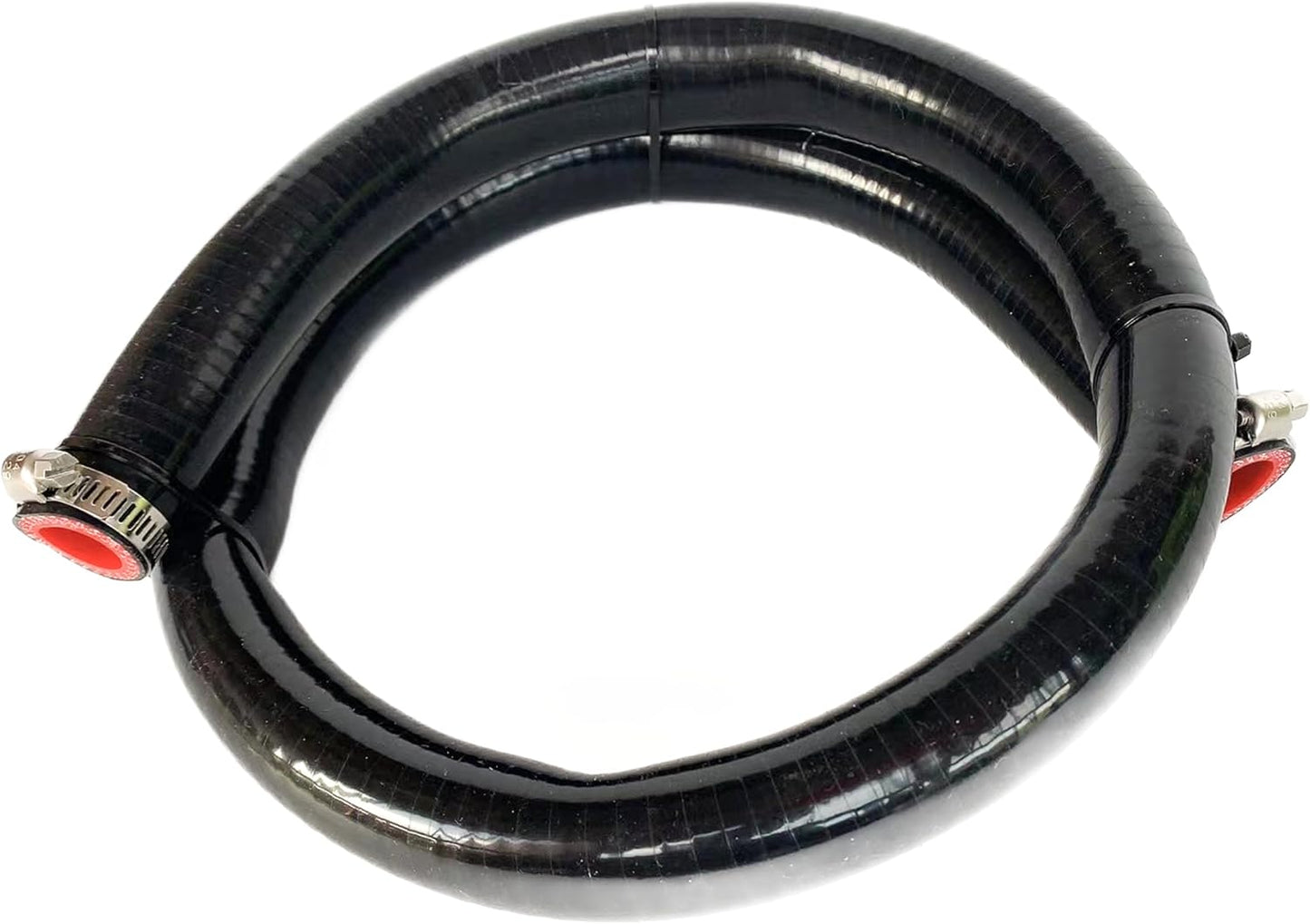 Manguera silicona reforzada 19mm 5ft negra para calentador
