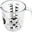 Taza medición plástico transparente 2 pzas