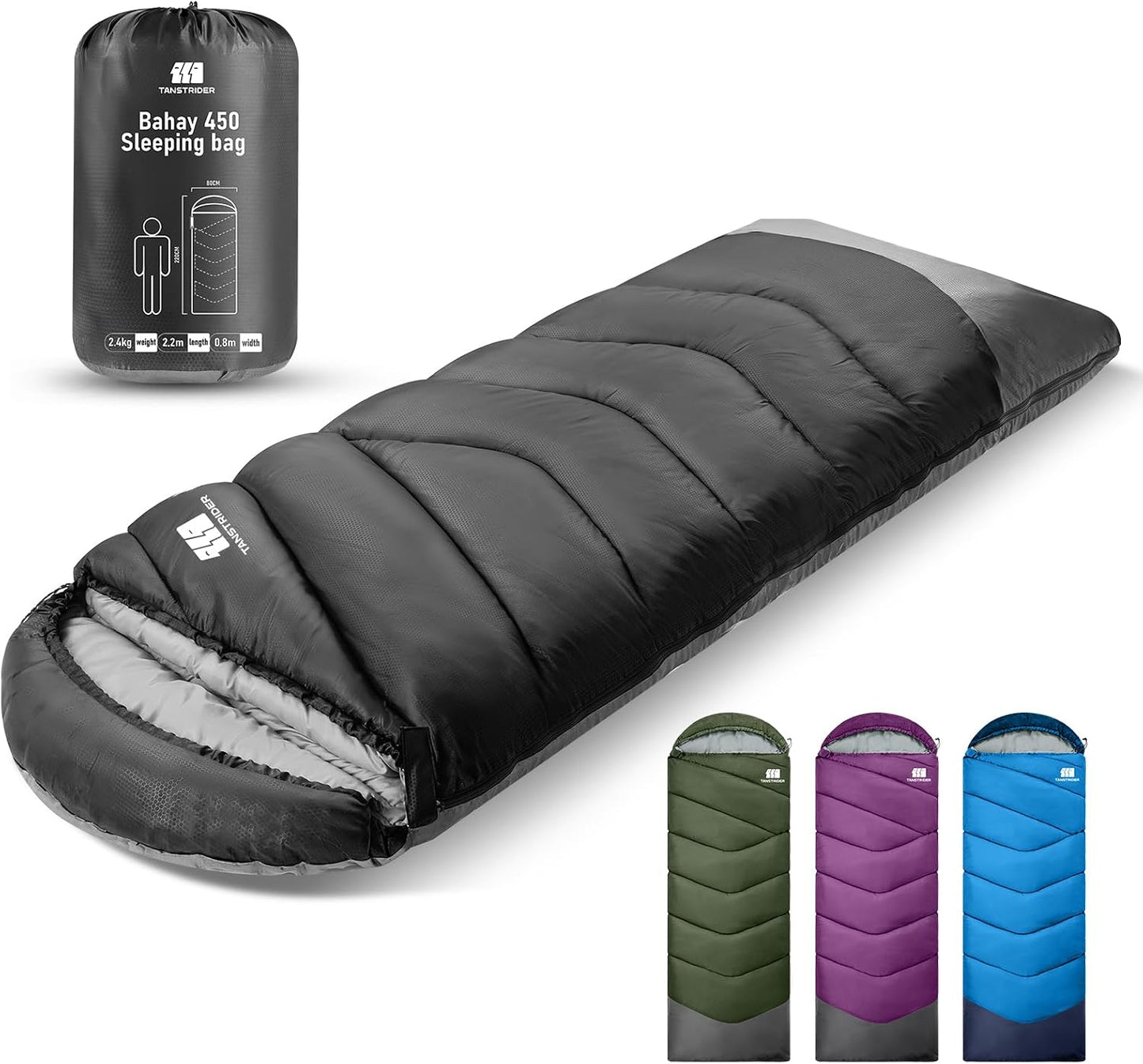 Saco dormir adultos camping ligero impermeable