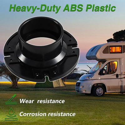 Brida enchufe piso 3 pulg comp inodoro RV Dometic