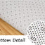 Tapete baño flamenco 24x16pulg color rosa antideslizante