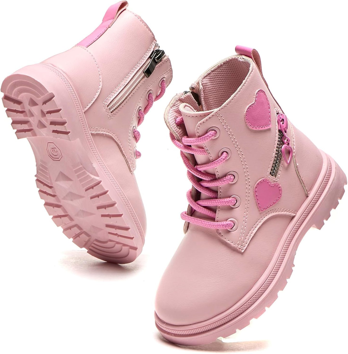 Botas cortas felpa para niños y niñas