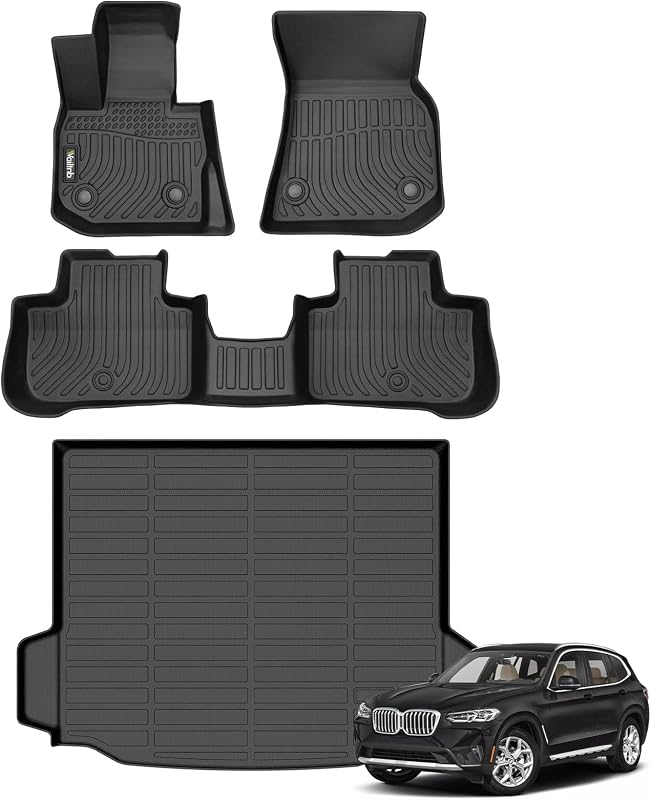 Alfombrillas BMW X3 18-24 con forro ajustable todo clima