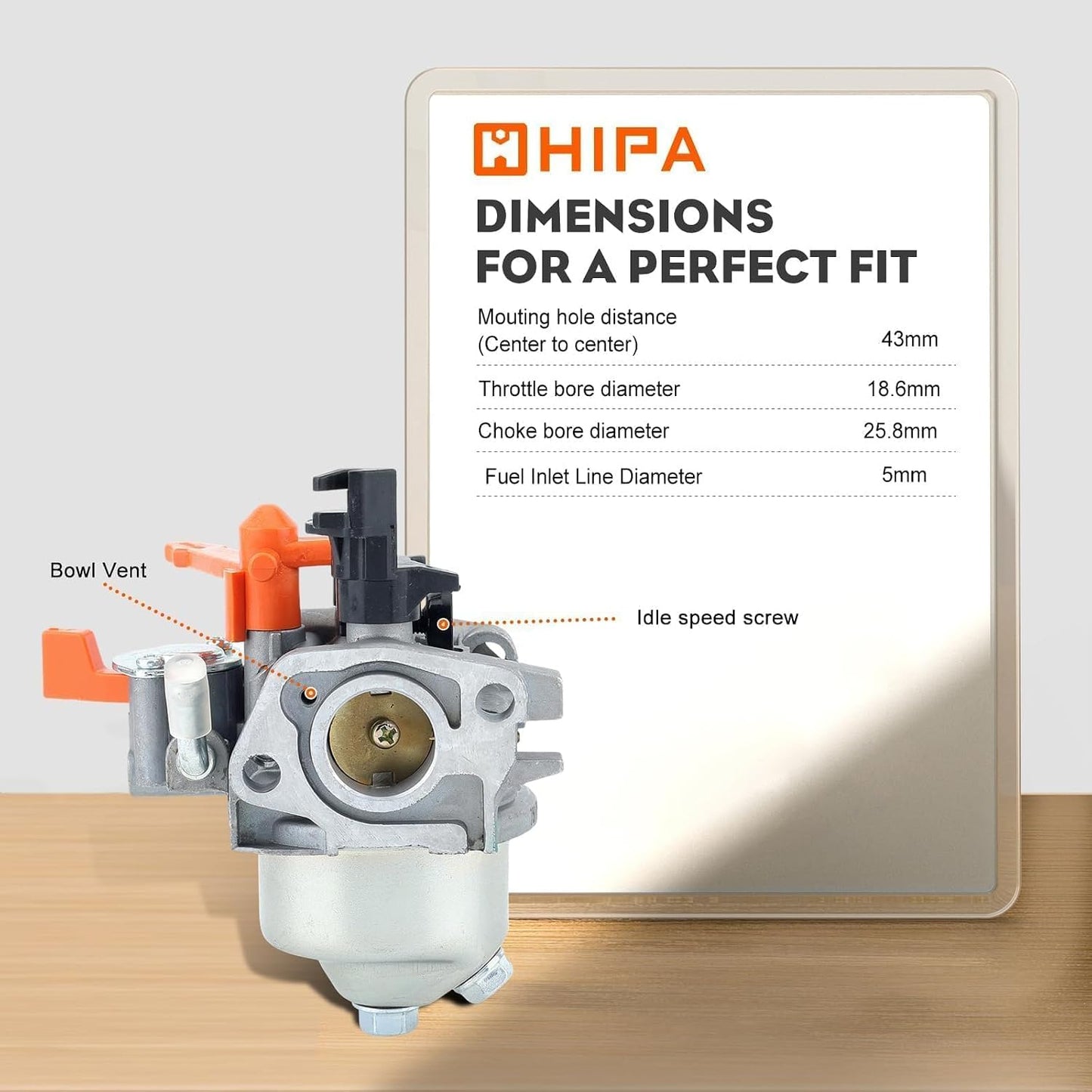 Carburador 196CC para Kohler SH265 Generac