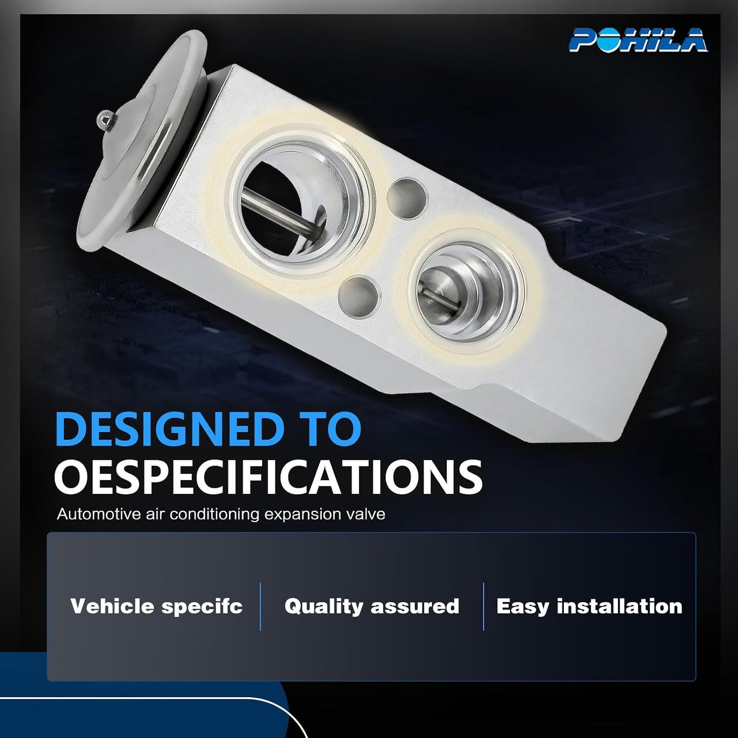 Repuesto válvula expansión A/C Nissan Frontier Pathf Titan Xterra Qx56
