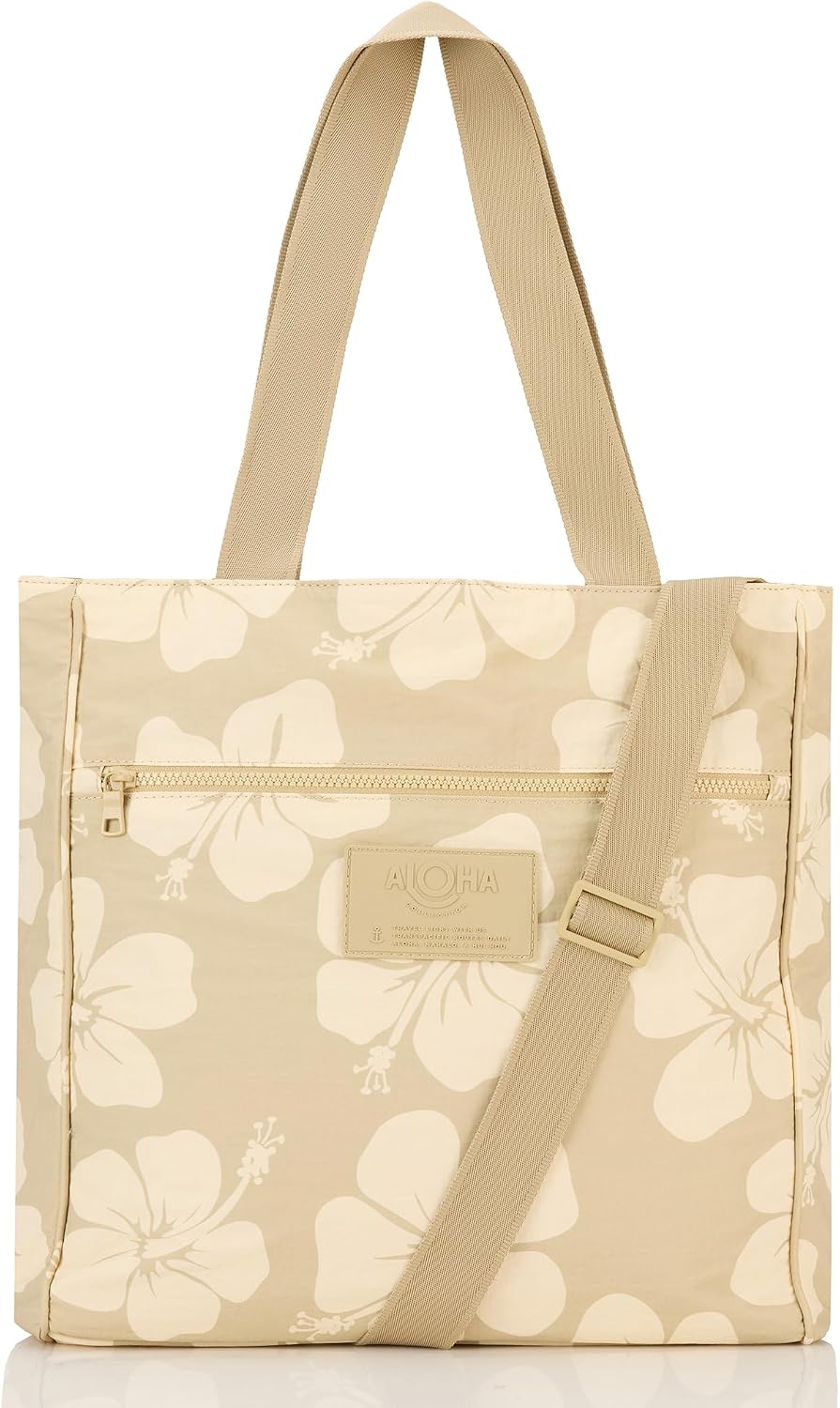 Bolso Hana Hou Creme en Dune con bolsillo frontal
