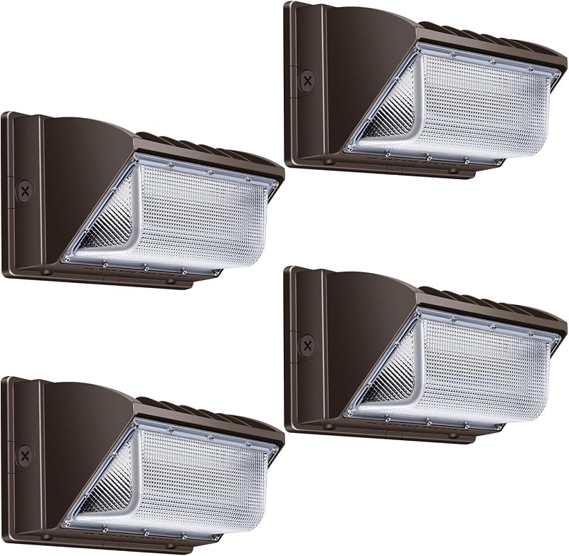 4 Luces LED Pared Exteriores 150W 5000K IP65 Impermeable