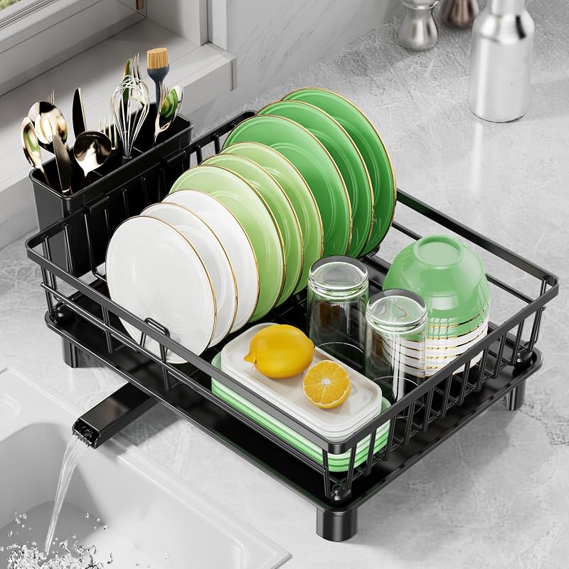 Escurridor platos acero inox drenaje inteligente