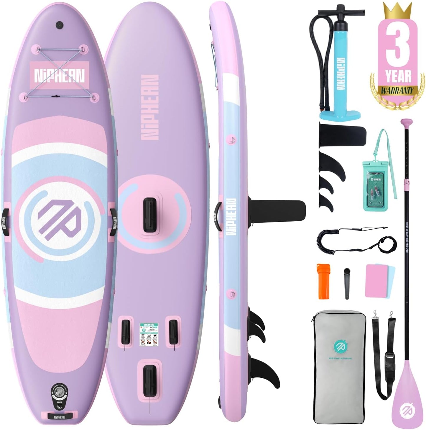 Tabla remo inflable 10' con aleta StabilTrac