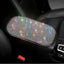 Funda reposabrazos coche plateado con strass