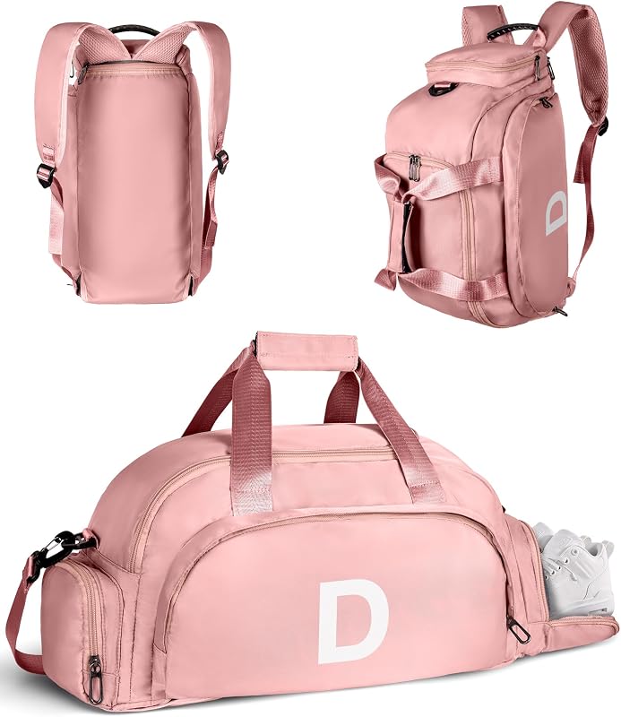 Bolsa de gimnasio para niña con compartimento zapatos