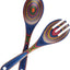 Pinzas ensalada madera Pakka 10pulg juego utensilios