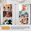 Álbum 4x6 pulg 360 fotos cubierta cuero bodas niños