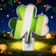 Luz Nocturna San Patricio con LED C7 Enchufe Giratorio
