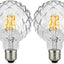 Bombilla Led G95 Regulable 4W 2700K Vidrio Vintage