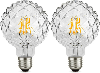 Bombilla Led G95 Regulable 4W 2700K Vidrio Vintage
