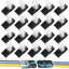Conector enchufable doble 3 pines con hebilla bloqueo