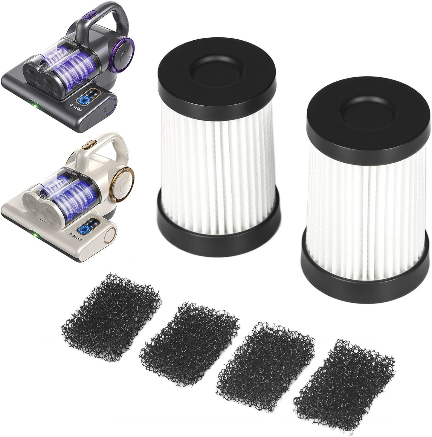 2 Filtros HEPA para aspiradora colchón LW-P1012