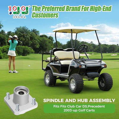 Conjunto rueda delantera Club Car DS 2003 en adelante